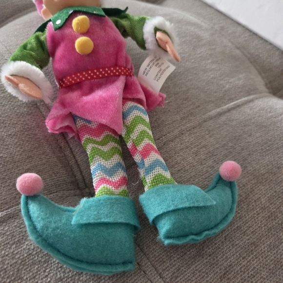 Colorful Christmas Elf  Toy - Picture 6 of 8
